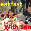 Eggs, ham, pancakes and fun were on the menu at the annual Breakfast with Santa event Sunday morning at the Lemoore Municipal Recreation Complex.